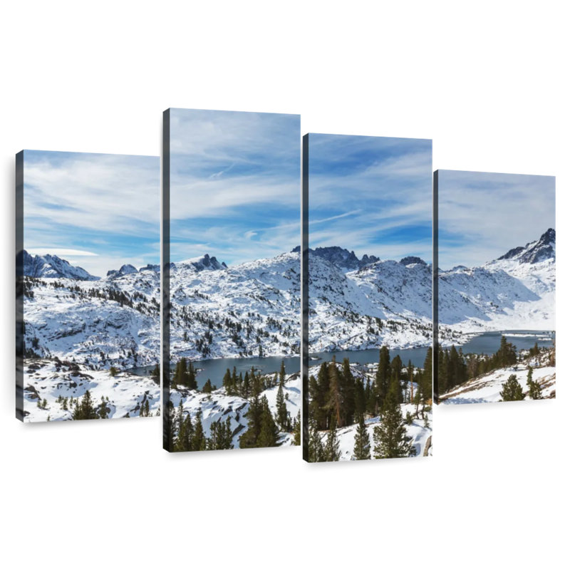Scène de montagne Alvord Sierra Nevada, H 22 po x l 36 po