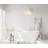 59 Inch Bathtub in Glossy White with Trim-105507297