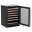 23.88" 54 Bottle Single Zone Built-In Wine Refrigerator with Wine Cradle