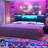 45.3'' H Storage Headboards With  Darwers,Outlets,USB Ports And LED Lights-372542888-372542894