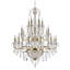 Laffoon 26 - Light Unique Tiered Chandelier with Crystal Accents-2028704193