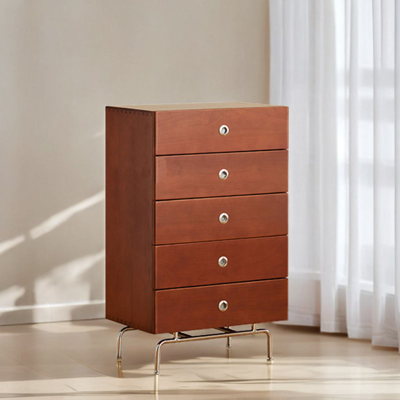 Armoire décorative aux couleurs vives, Brun