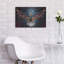 «Eagle with US Flag Wings Spread» par Flyland Designs sur métal-783059408