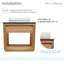 Rennes 36.23'' Free Standing Single Bathroom Vanity with Engineered Quartz Top-91874585