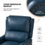Fauteuil inclinable en cuir véritable de 28,75 po de large Neliyah-105914575