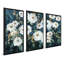 «Moonlit Garden I» par Carol Robinson, reproduction de 3 pièces sur toile flottante-62940621