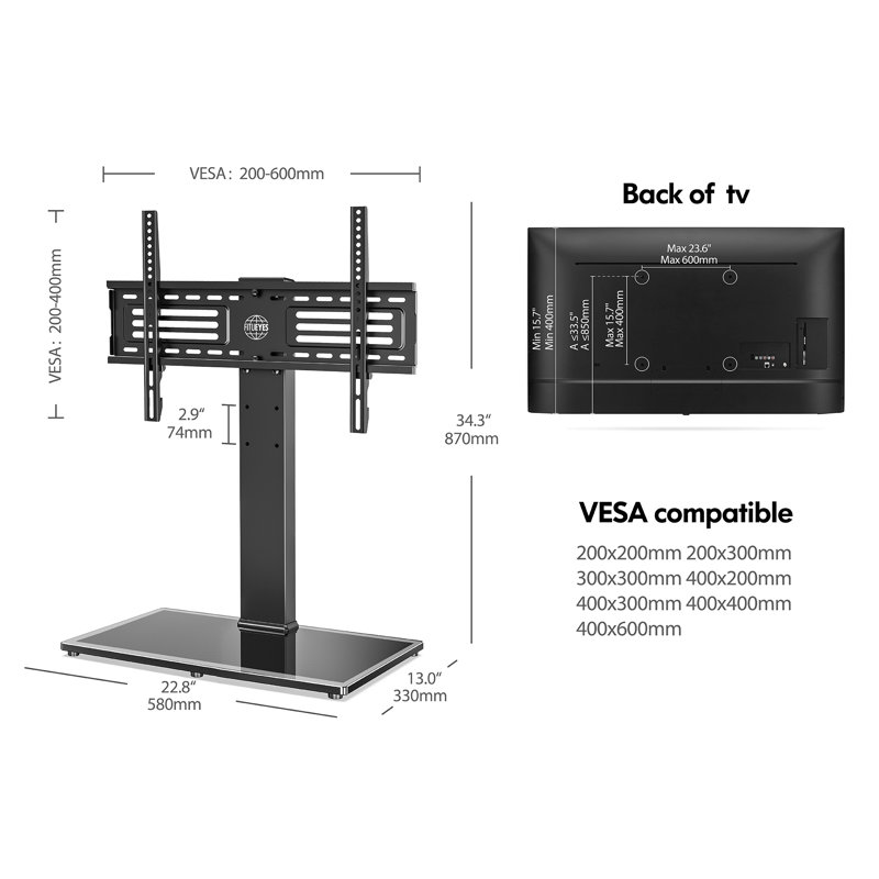 Fitueyes Single Screen Desktop Mount