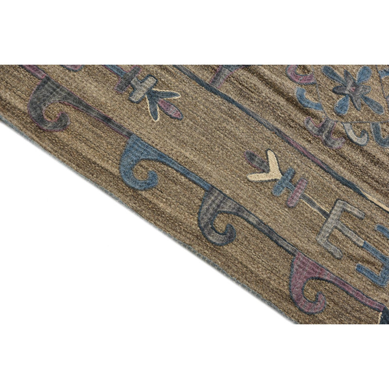 Tapis gris foncé Nathanael