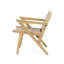 Chaises d'extérieur de style transitionnel (de 2) - Brun et bois 2 pièces avec surface