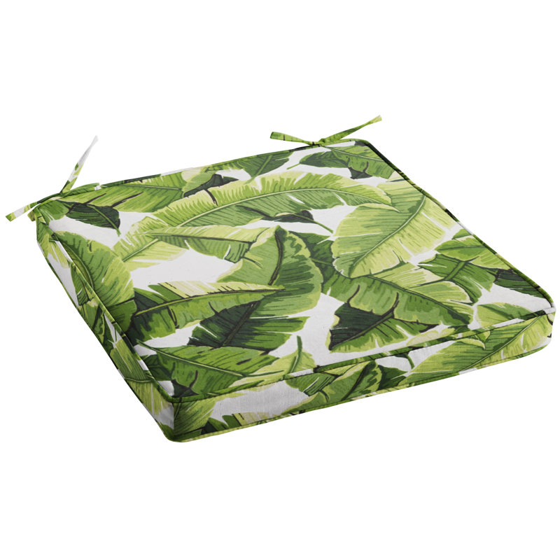 Outdoor 3'' Chair Cushion Seat Cushion, 3" H x 20" W x 20" D