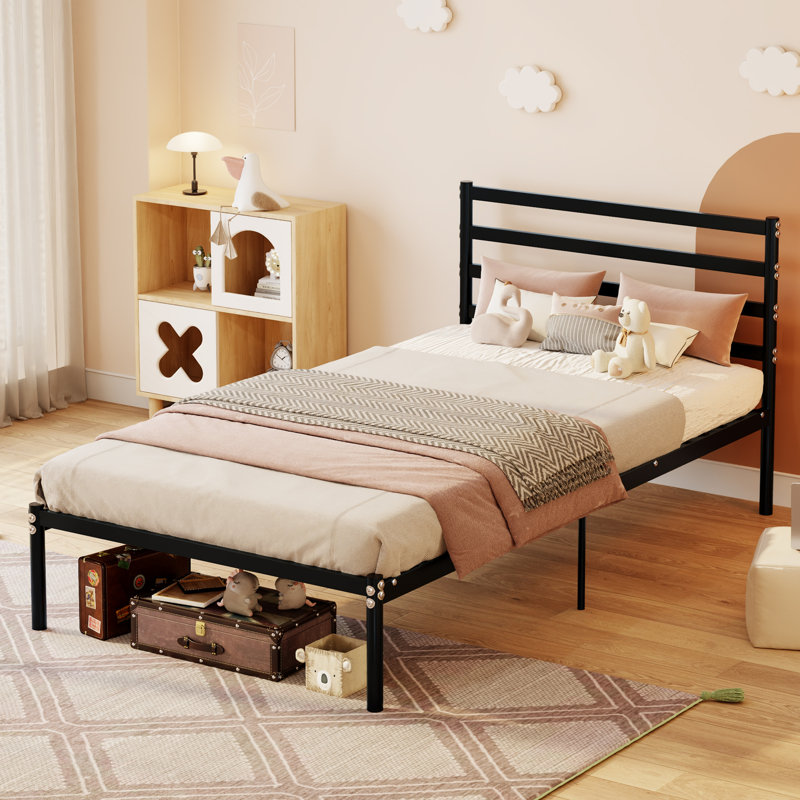 Classic Metal Platform Bed Frame