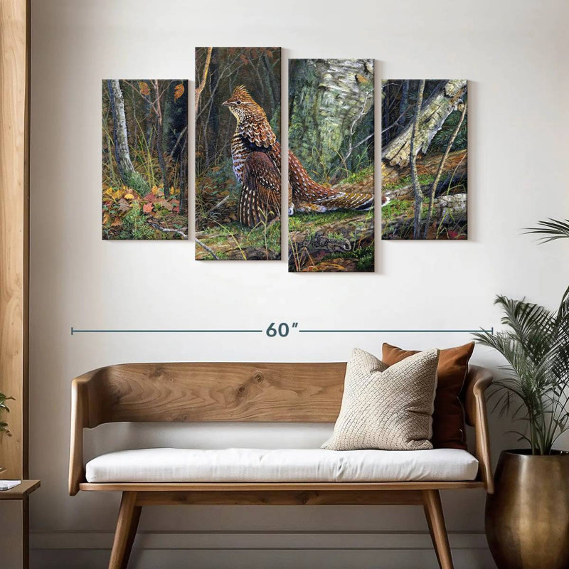 Brampt Drummer Boy - Grouse, 32" H x 52" W