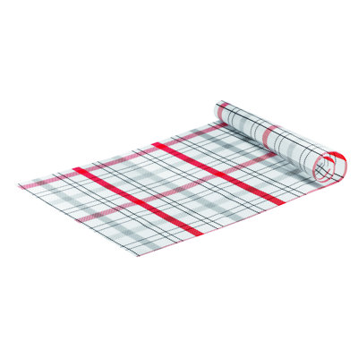 Art & Café Plaid Table Runnner