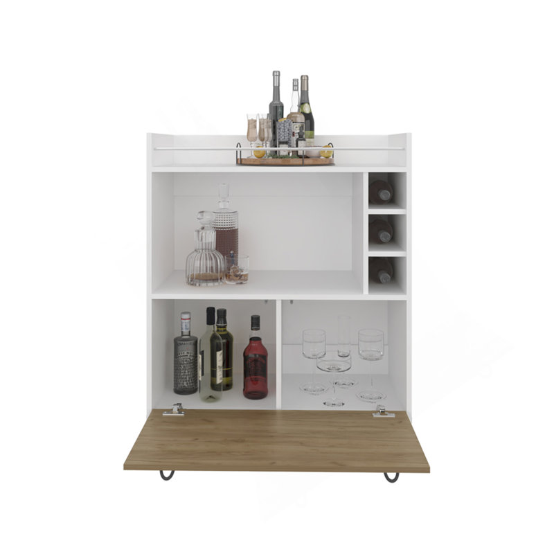 Bar Platea, salon, blanc / Macadamia