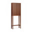 Armoire de rangement au-dessus de la toilette 2 portes Tremolo avec tablettes robustes pour l'organisation de la salle de bain-1566110313