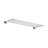 Quadro Metal Floating Shelf with Towel Bar