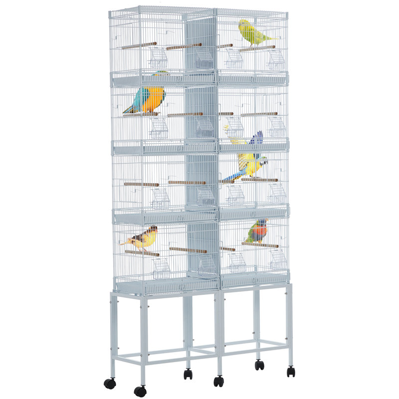 170.2cm Steel Floor Bird Cage