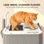 Litière avec bac coulissant