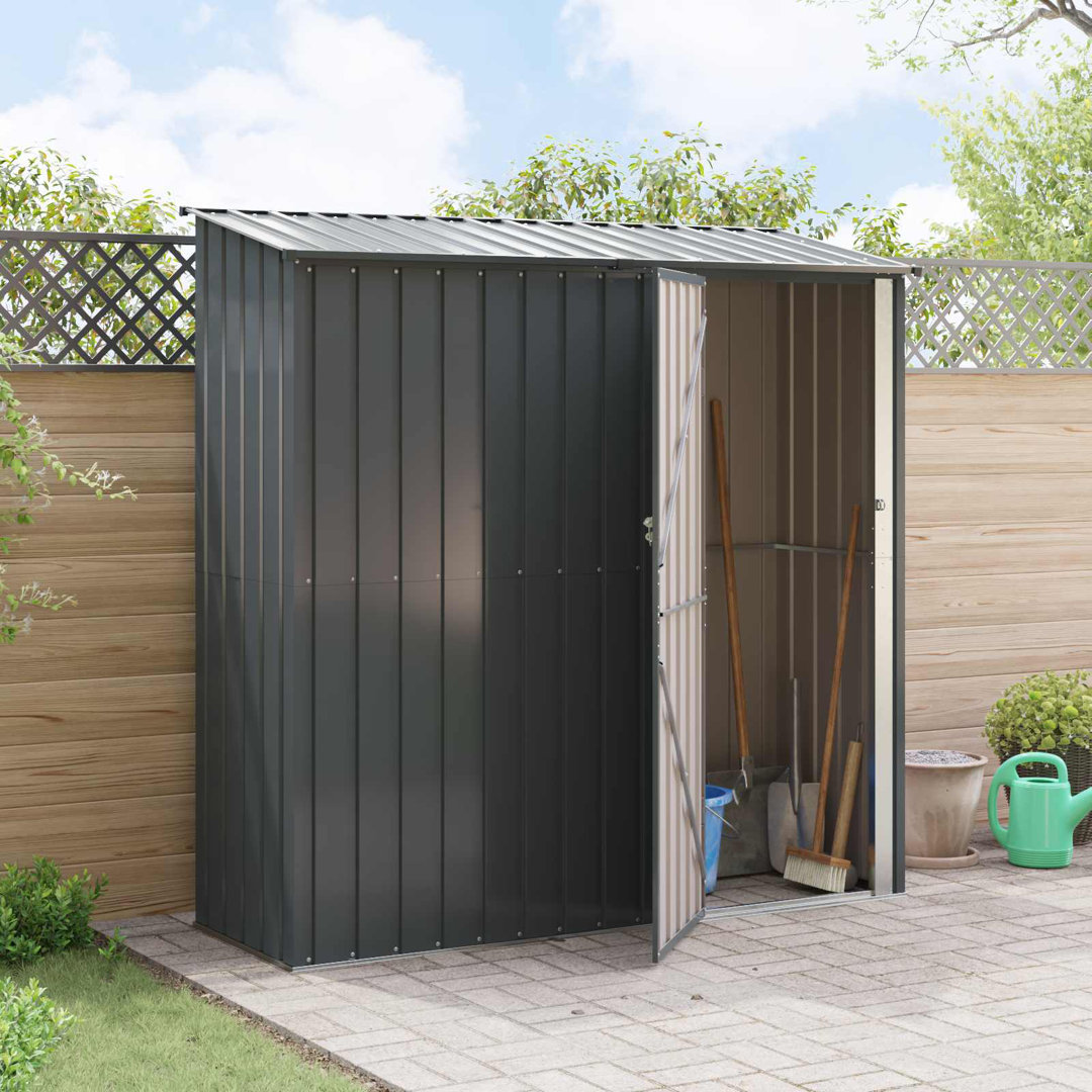 Vidaxl Garden Sheds Metal Outdoor Structures Storage Modern Weather Resistant