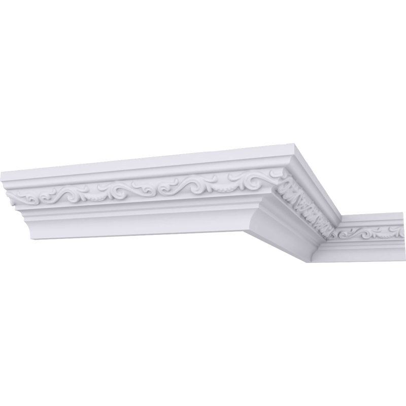 Moulure couronnée H 1 3/8 po x P 1 3/8 po x F 2 po x L 94 1/2 po