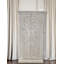 White Antique Hand-Carved Solid Wood 2 Large Peacock Armoire