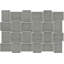 Hanami™ Porcelain Grid Metal Look Mosaic Wall & Floor Tile-72214625