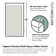 Astro 52 in. - 56 in. x 60 in. Frameless Sliding Bathtub Door