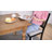 Swick 18" Wide Mission Style Wooden Dining Chair with Upholstered Seat-1070940358