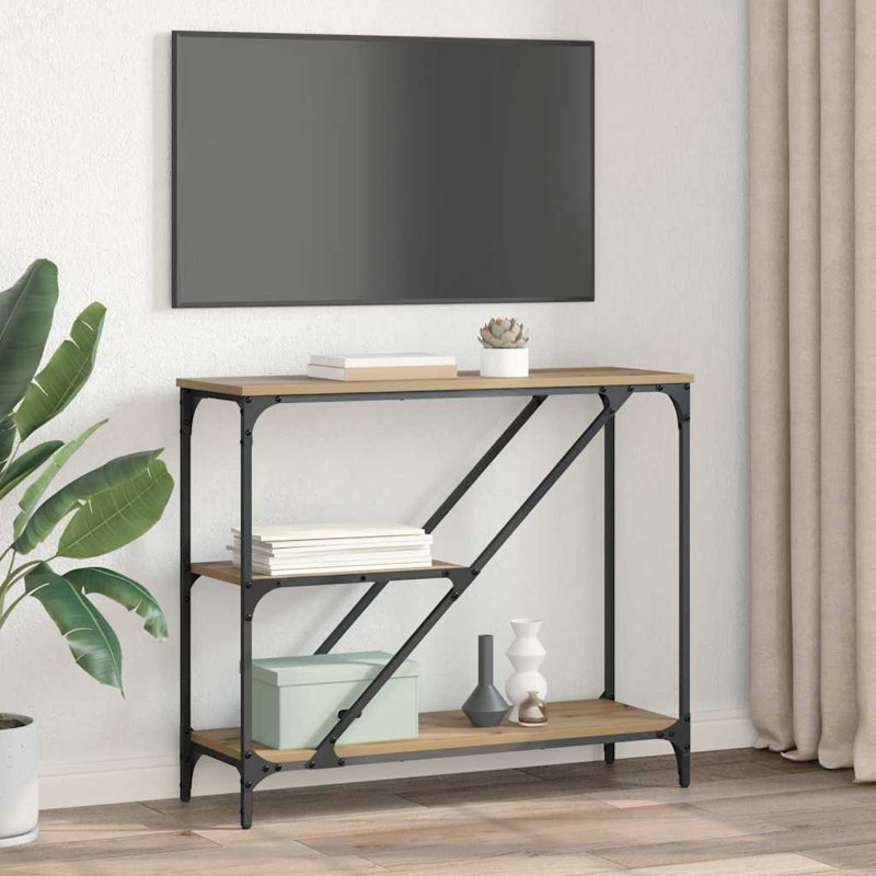 88.5cm Console Table, Artisan Oak