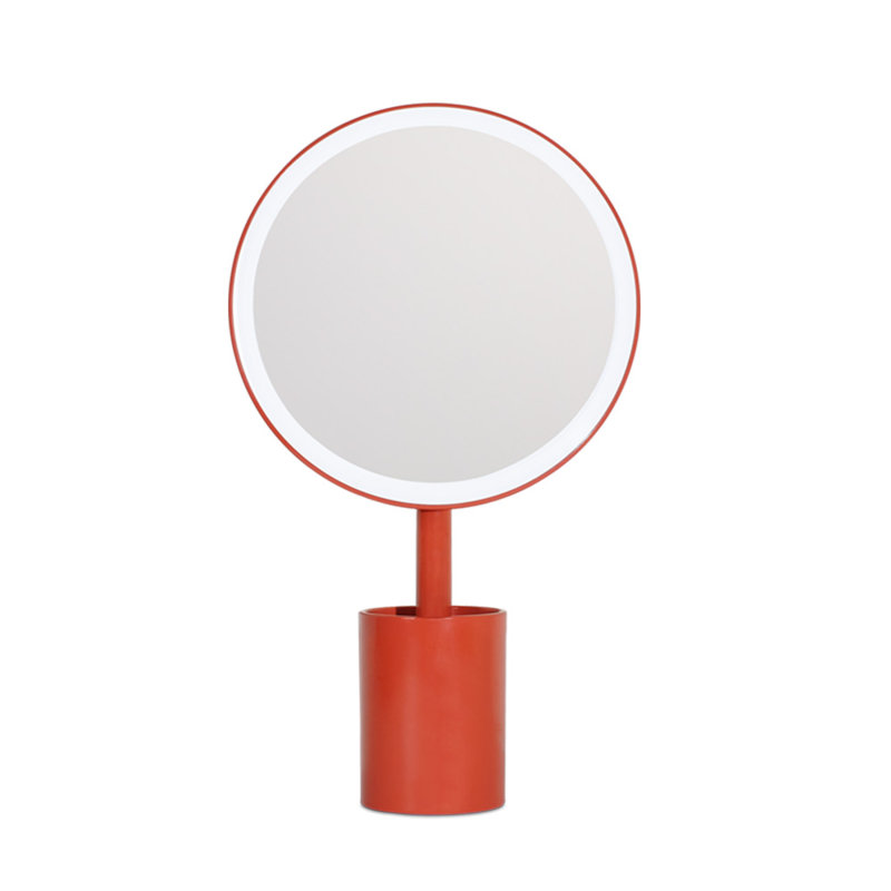 Miroir de plancher Ahnalia, Rouge