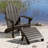 Hinz Outdoor Adirondack Chair With Ottoman-27117475