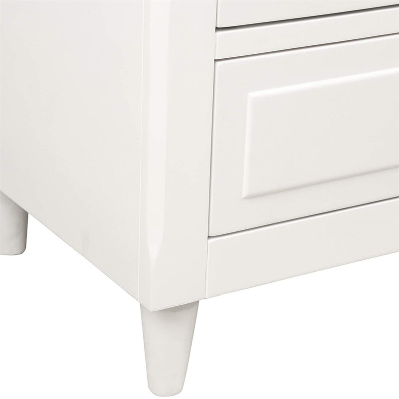 21.65'' W Nightstand, 3 - Drawer Nightstand, Bed Side Table Wood Nightstand Small Bedside Table And Dresser