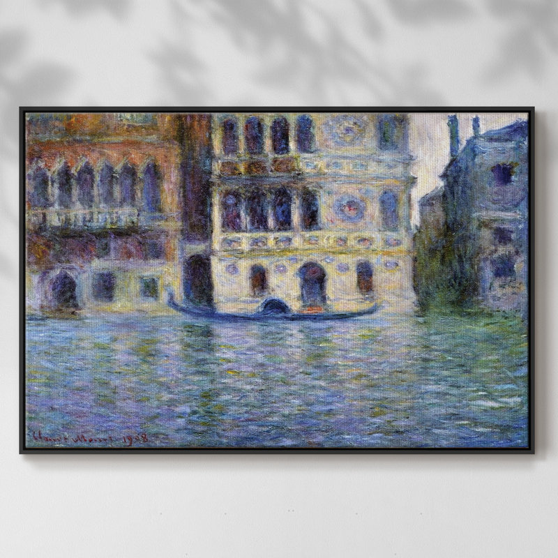Palao Dario, 1908 01, reproduction d'art sur toile, H 25 po x l 37 po x P 2 po, Noir