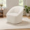 Boucle Swivel Chair