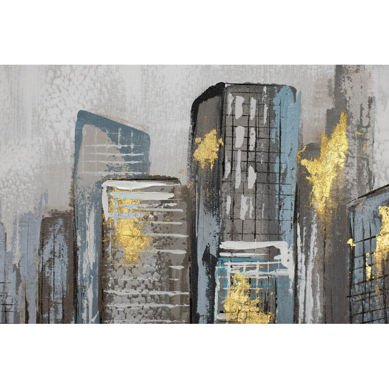 Big Departure - 3 Piece No Frame Painting on Canvas