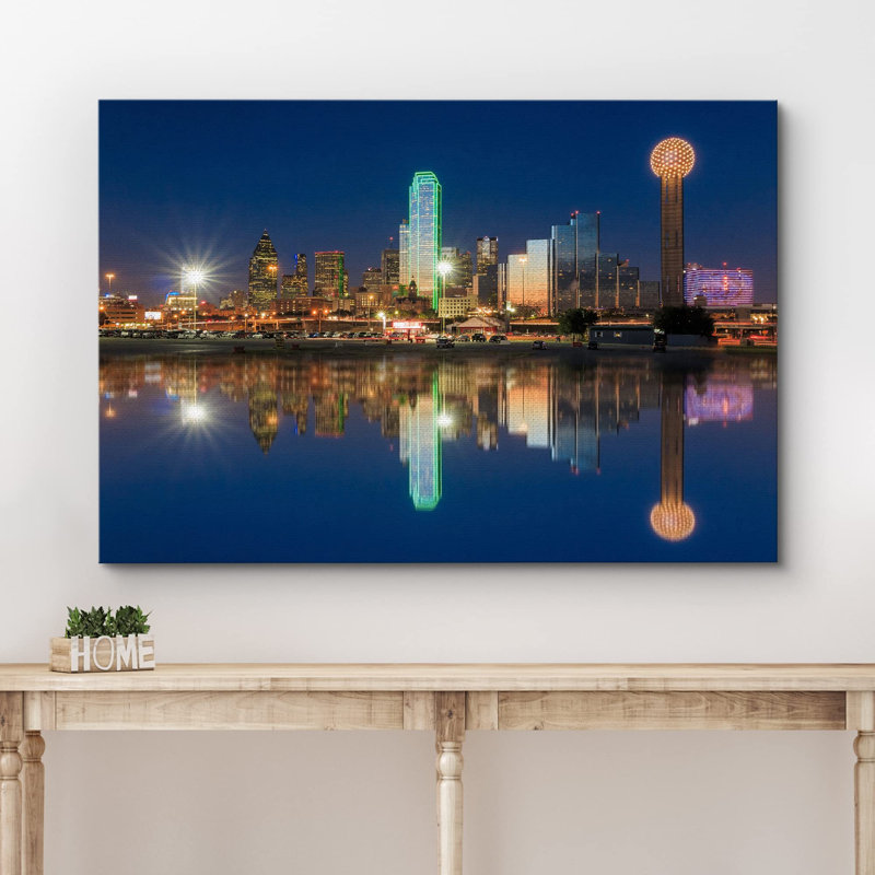 Architecture, bâtiment, Dallas, Texas, horizon, réflexion, architecture, cartes, paysage urbain, photographie, paysage global