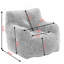 Fauteuil à billes en tissu-1918973097