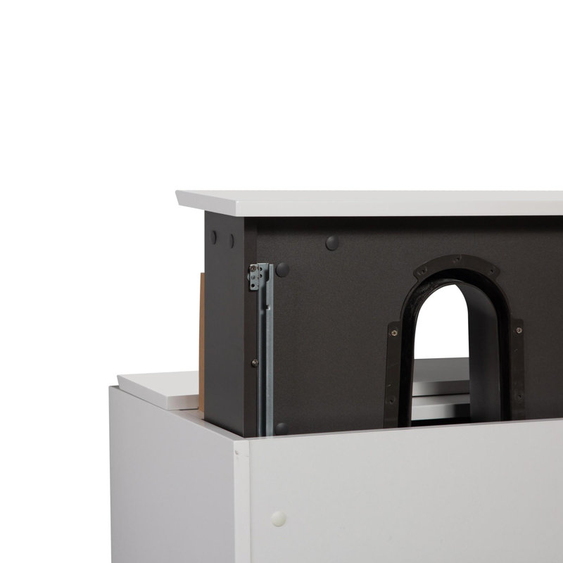 Meuble-lavabo pour la salle de bain à fixation murale, Blanc
