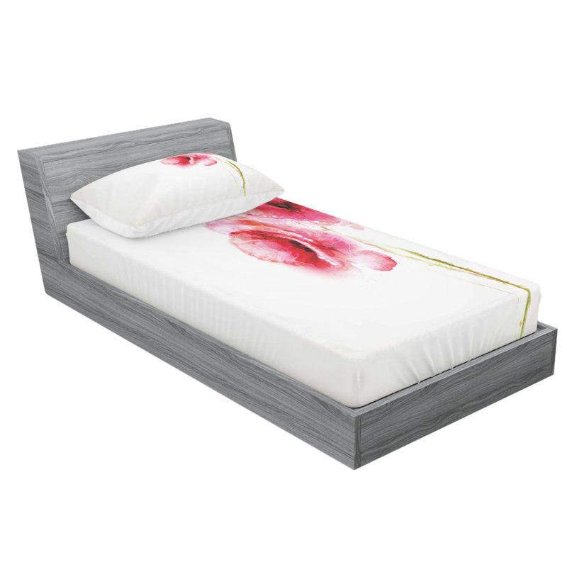 Ensemble de draps Spring Season, Ensemble de draps pour lit simple TG avec drap-hou