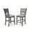5Pc Pub Height Dining Round Table Set