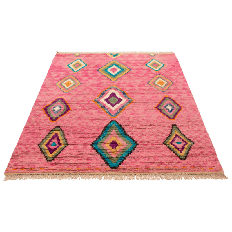 Tapis rose Pak Finest Marrakech 7 pi 10 po x 10 pi 4 po