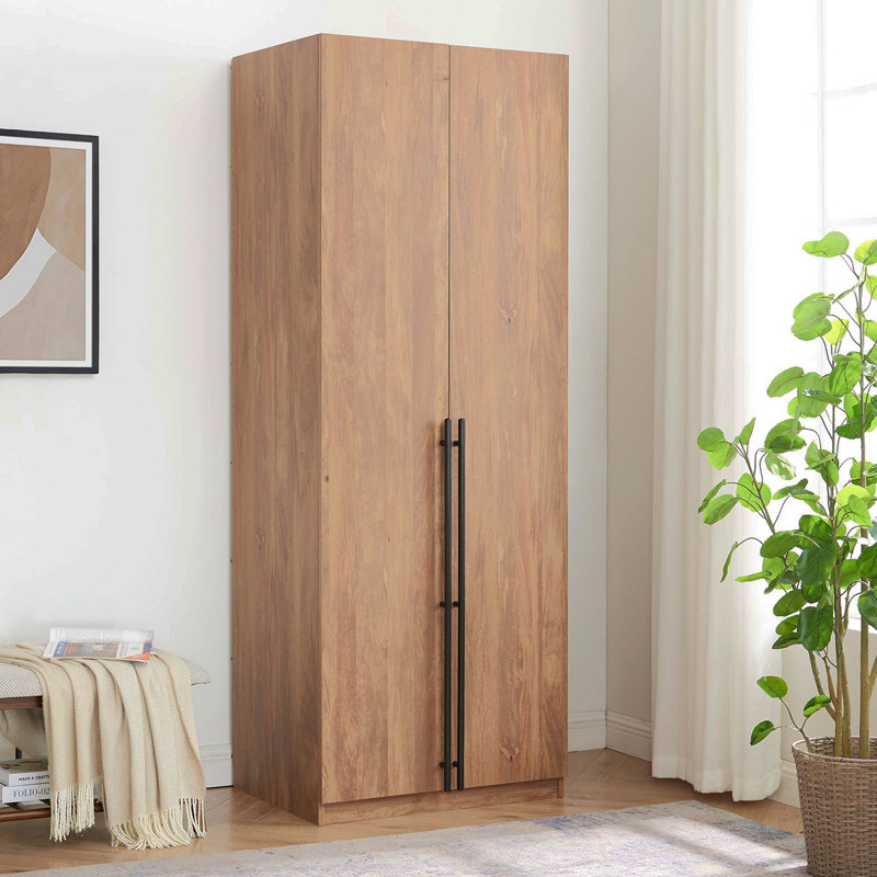 Armoire-penderie 32 po Lee, Brun