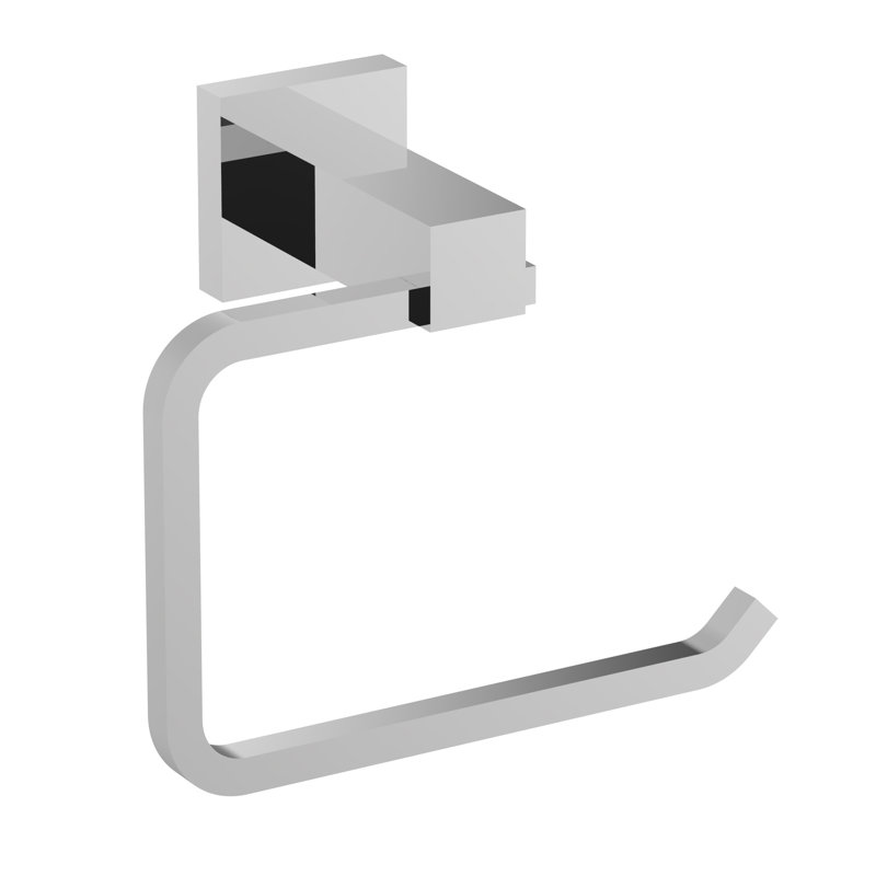 Porte-papier hygiénique à fixation murale holdy, Nickel brossé