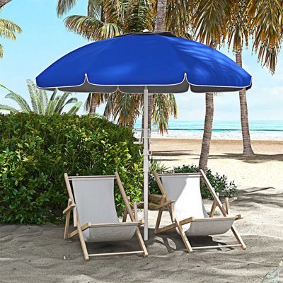 Parasol d'extérieur avec inclinaison