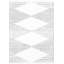 Tapis ivoire à motif géométrique-49184611