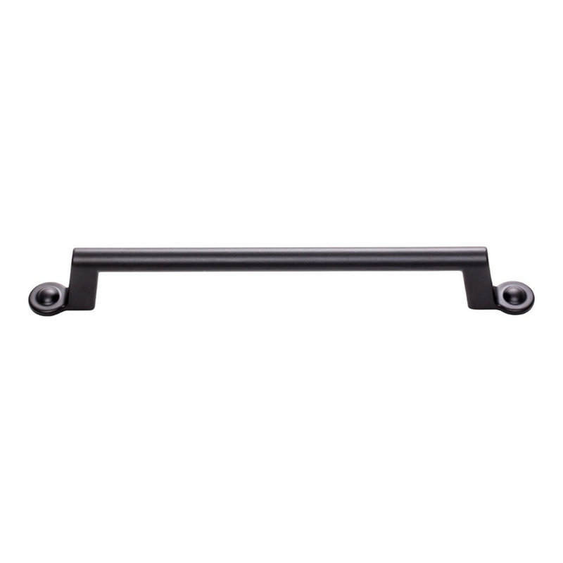 Bradbury 6 5/16" Center to Center Bar Pull, 6 5/16", Matte Black