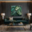 Art mural sur toile Botanical Monstera Deliciosa-2014489772