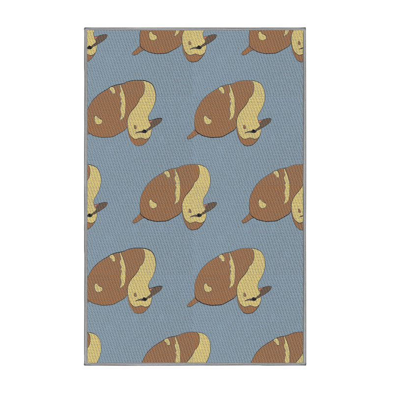 Tapis bleu, Rectangle 3 pi x 5 pi