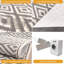 Ensemble de 2 tapis antidérapants lavables Idriz