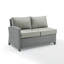 Causeuse d'extérieur avec coussins 52,75 po Regina-804891010-804857520